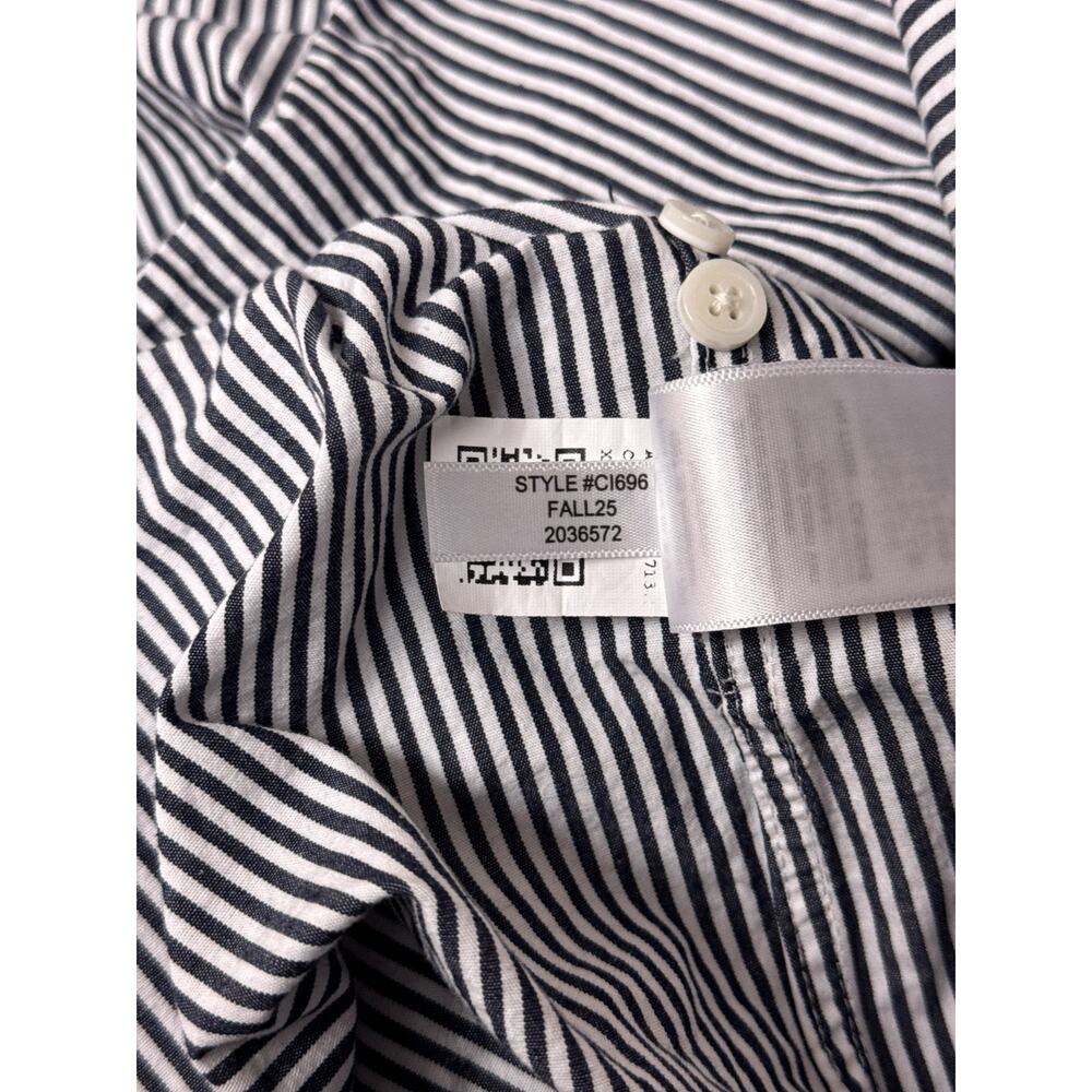 J Crew Etienne Oversized Shirt XXS Womens Oxford Striped Long Sleeve - Picture 9 of 9